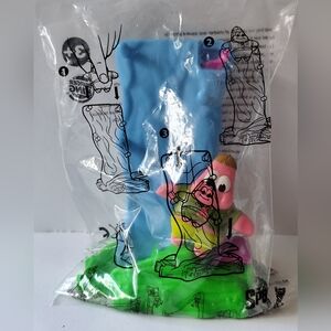 3/$20💗Spongebob The Movie Hungry Jacks Toys Patrick The Star NIP